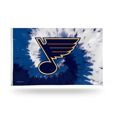 St. Louis Blues Tie Dye Design 3' x 5' Banner Flag by Rico