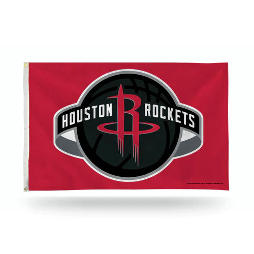 Houston Rockets Global Logo Design 3' x 5' Banner Flag by Rico