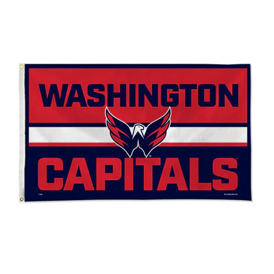 Washington Capitals 3' x 5' Bold Banner Flag by Rico