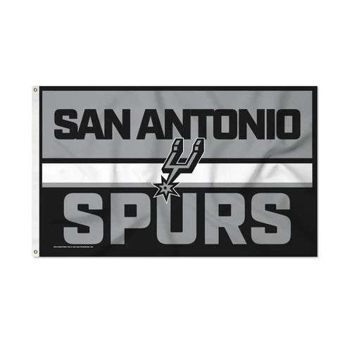San Antonio Spurs Bold Design 3' x 5' Banner Flag by Rico