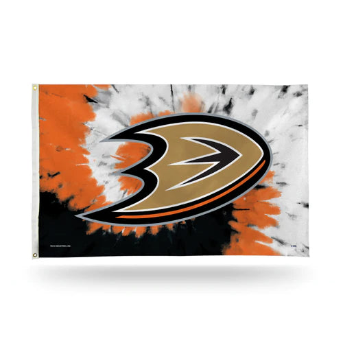 Anaheim Ducks Tie Dye Design 3' x 5' Banner Flag by Rico