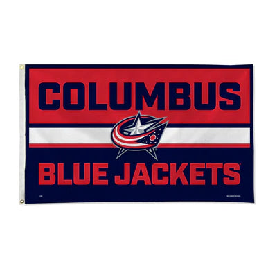 Columbus Blue Jackets 3' x 5' Bold Banner Flag by Rico