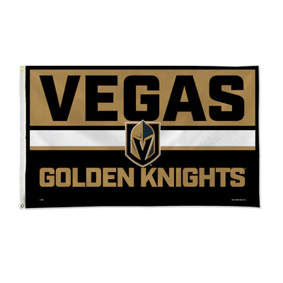 Vegas Golden Knights 3' x 5' Bold Banner Flag by Rico