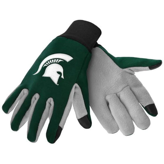 Michigan State Spartans Color Texting Gloves by FOCO