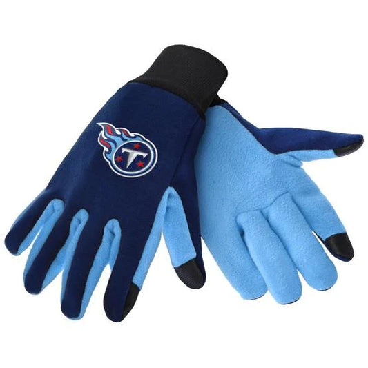 Tennessee Titans Color Texting Gloves by FOCO
