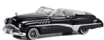 Side view of 1949 Buick Roadmaster Rivera Convertible Black