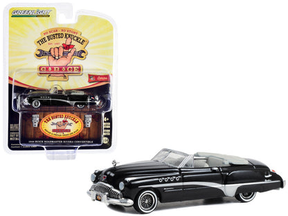 Greenlight 1949 Buick Roadmaster Rivera 1/64 diecast. Limited edition, real rubber tires, detailed interior, and authentic decoration.