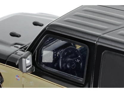 2020 Jeep Gladiator Honcho Pickup Truck Black and Gold 1/18 Model Car by GT Spirit