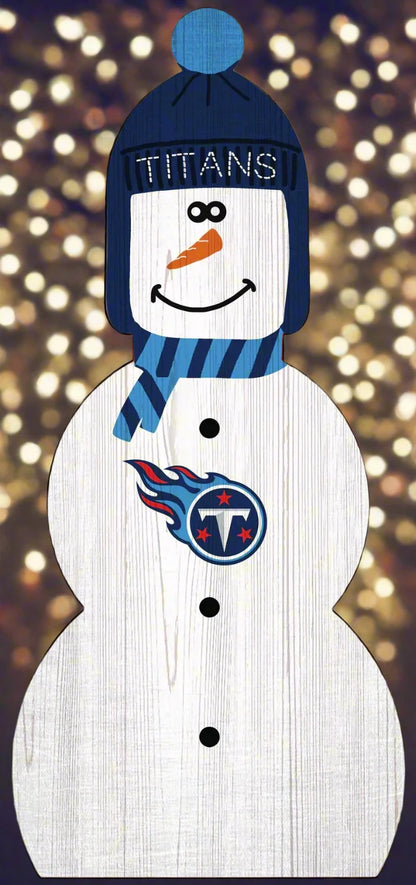 Tennessee Titans 31" Snowman Leaner by Fan Creations