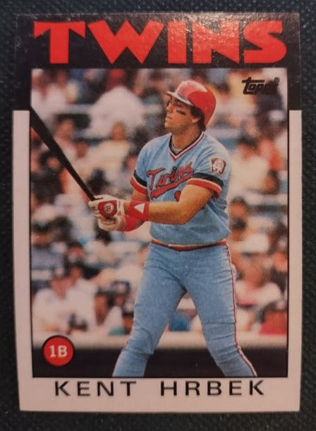 1986 Topps #430 Kent Hrbek - Baseball Card NM-MT
