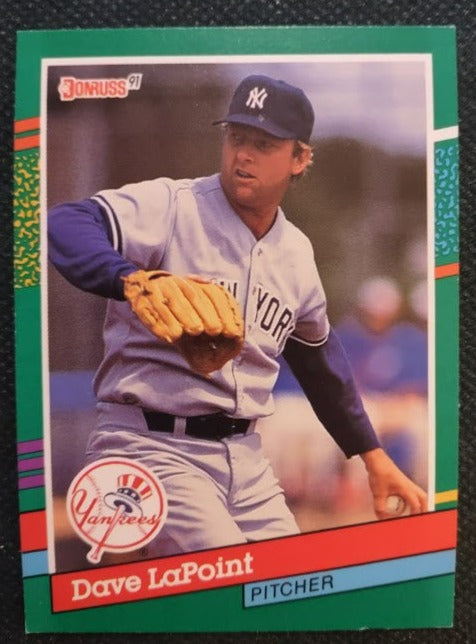 1991 Donruss #481 Dave LaPoint - Baseball Card