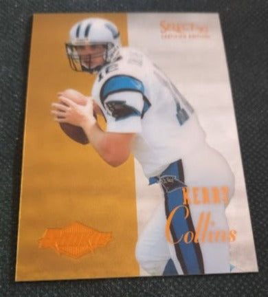 1995 Select Certified Mirror Gold #134 Kerry Collins RC - Football Card (NM-MT)