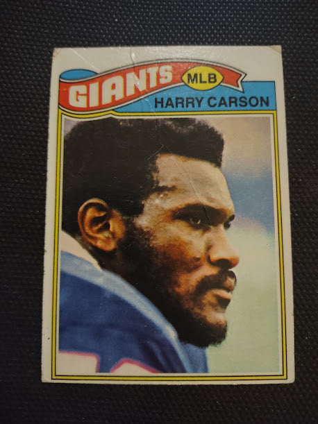 1977 Topps #146 Harry Carson RC - Football Card {Good}