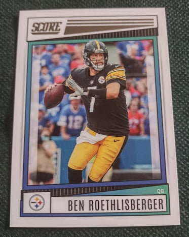 2022 Score #214 Ben Roethlisberger - Football Card NM-MT