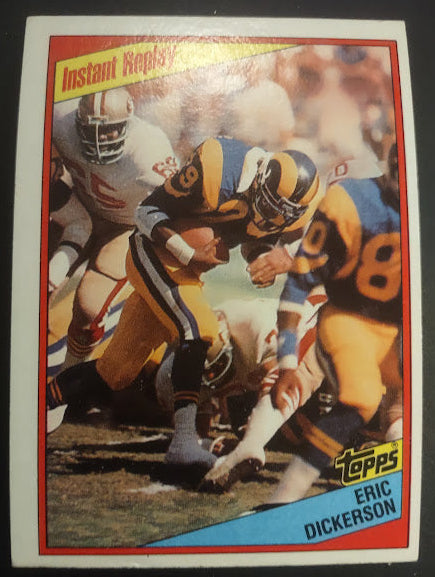 1984 Topps #281 Eric Dickerson IR - St. Louis Rams Football Card {EX-MT}