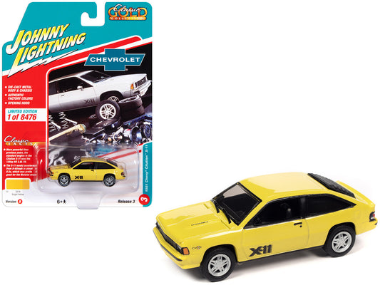 1981 Chevrolet Citation X-11 Bright Yellow "Classic Gold Collection" Series Ltd Edition to 8476 pcs Worldwide 1/64 Diecast Car by Johnny Lightning