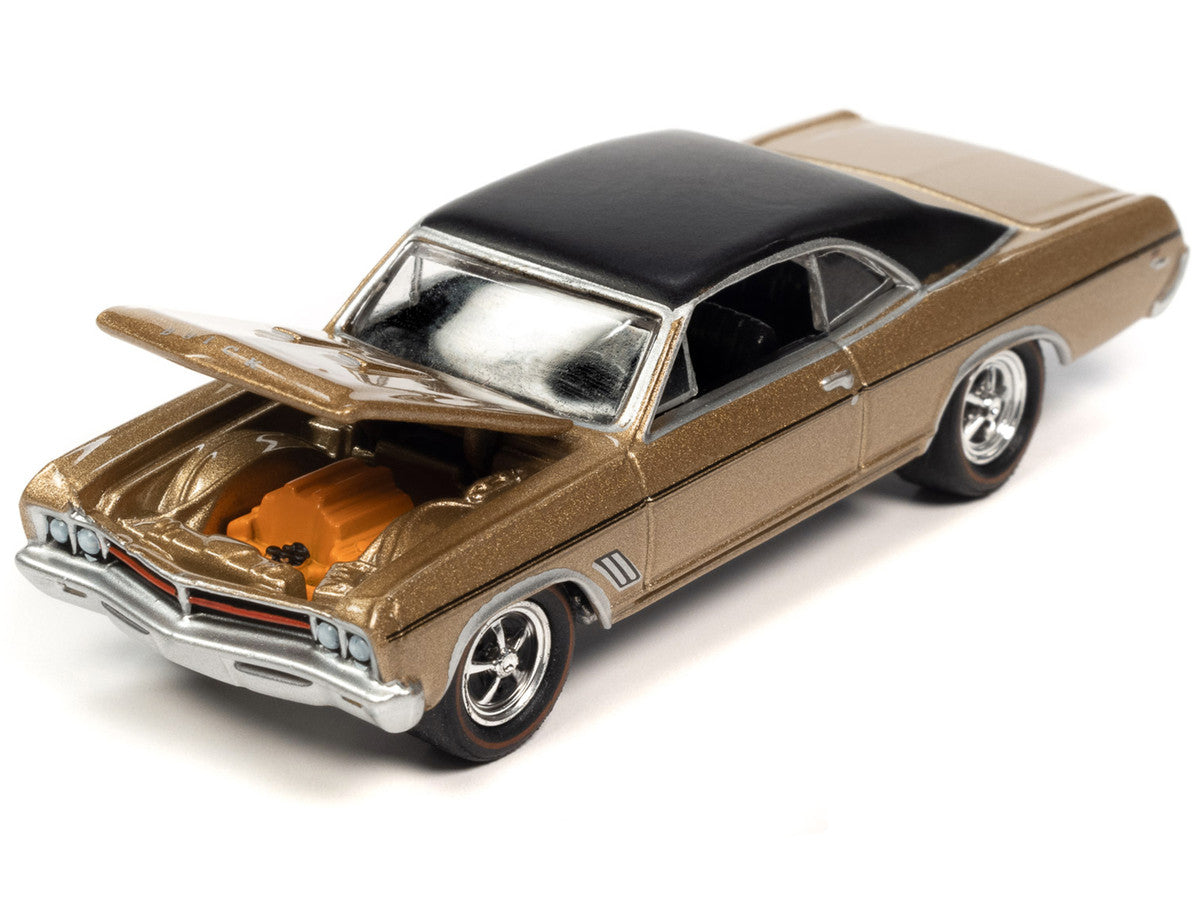 1967 Buick GS 400 Gold Mist Metallic with Matt Black Top Limited Edition to 2524 pieces Worldwide "OK Used Cars" 2023 Series 1/64 Diecast Model Car