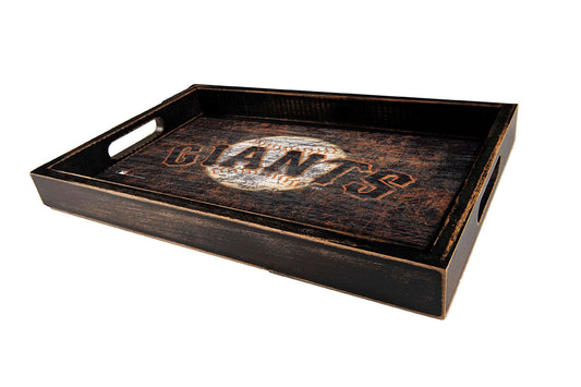 San Francisco Giants Distressed Logo Serving Tray by Fan Creations