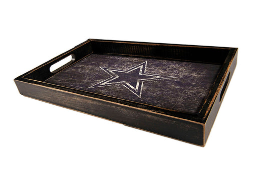 Dallas Cowboys Distressed Logo Serving Tray by Fan Creations