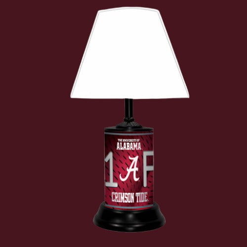 Alabama Crimson Tide #1 Fan Lamp with Shade by GTEI