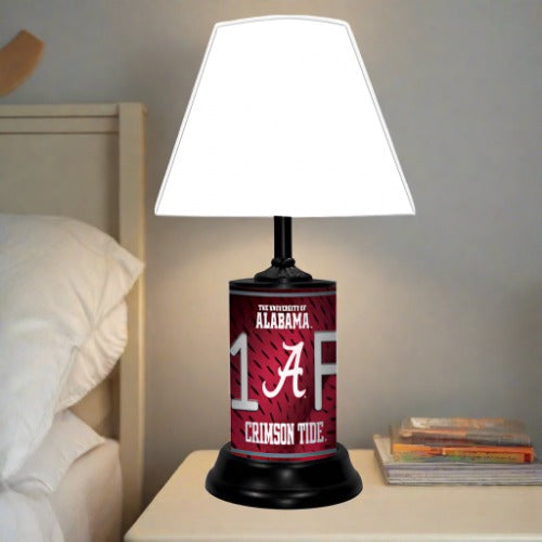 Alabama Crimson Tide #1 Fan Lamp with Shade by GTEI
