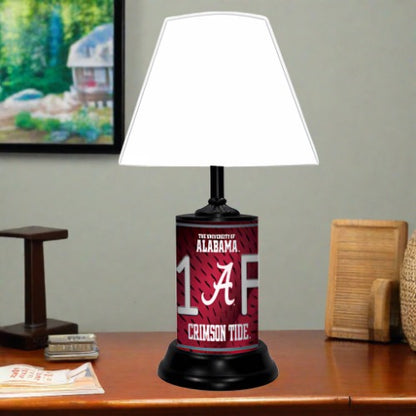 Alabama Crimson Tide #1 Fan Lamp with Shade by GTEI