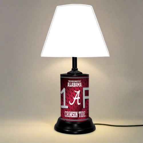 Alabama Crimson Tide #1 Fan Lamp with Shade by GTEI
