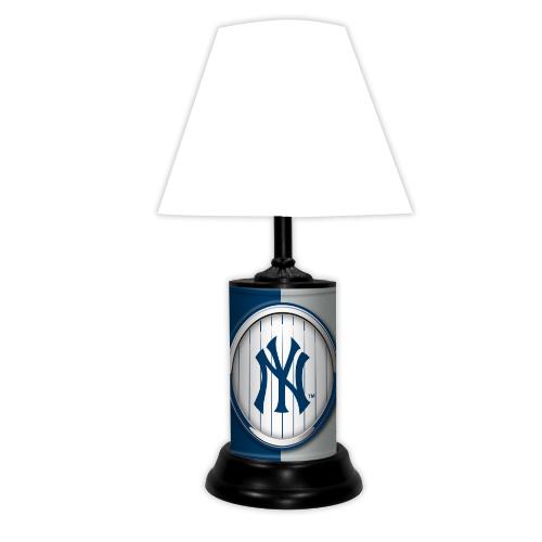 "New York Yankees Lamp by GTEI with a sleek design and the team's logo, ideal for adding a touch of team spirit to any room."