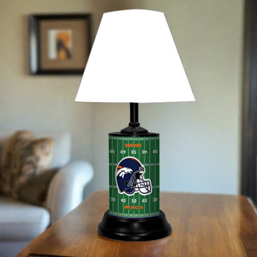 Denver Broncos Field Design Lamp by GTEI