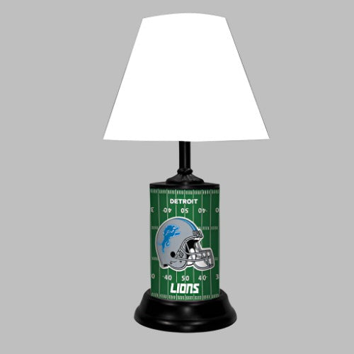 Detroit Lions Field Design Lamp with Shade by GTEI