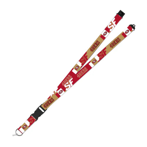 San Francisco 49ers Flash "Breakaway" Lanyard by Rico Industries