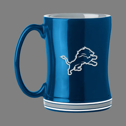 Detroit Lions 14oz Relief Coffee Mug by Logo Brands