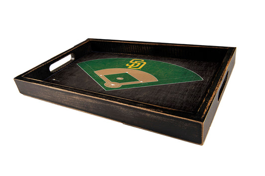 San Diego Padres Distressed Field Design Serving Tray by Fan Creations