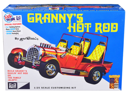 Granny's Hot Rod By George Barris 2-in-1 Kit 1/25 Skill Level 2 Model Kit by MPC