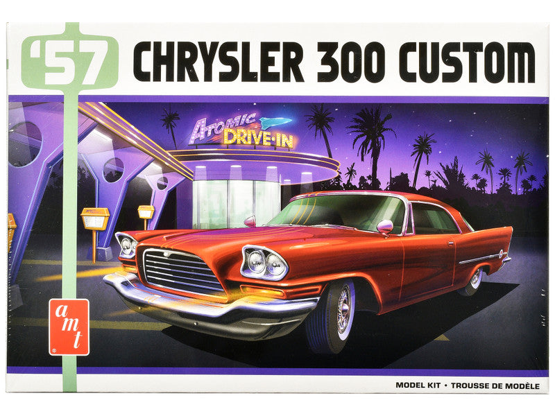 1957 Chrysler 300 Custom 1/25 Scale Model Kit Skill Level 2 by AMT