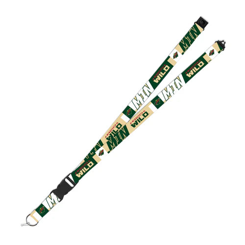 Minnesota Wild Flash Lanyard - Safety Breakaway by Rico Industries