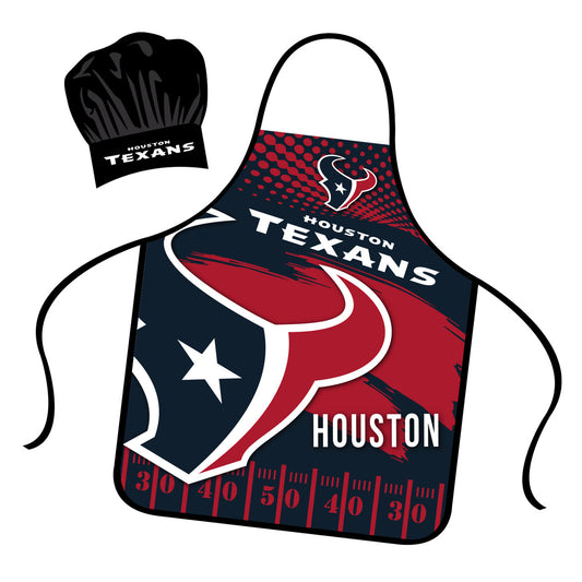 Houston Texans Apron and Chef Hat Set by Mojo Licensing