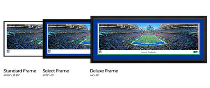 Seattle Seahawks Throwback Game End Zone Panoramic Picture - NFL Fan Cave Decor - Lumen Field by Blakeway Panoramas
