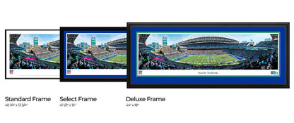 Seattle Seahawks Throwback Game 50 Yd Panoramic Picture - Lumen Field NFL Fan Cave Decor by Blakeway Panoramas