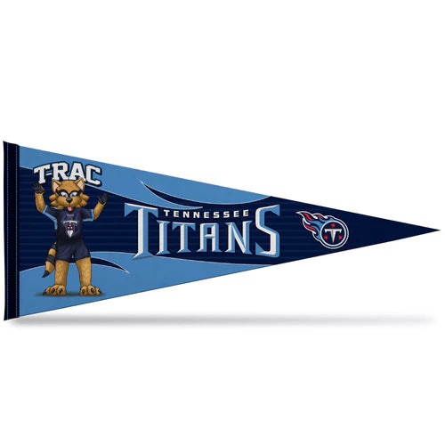 Tennessee Titans 12" x 30" Mascot Design Soft Felt Pennant by Rico