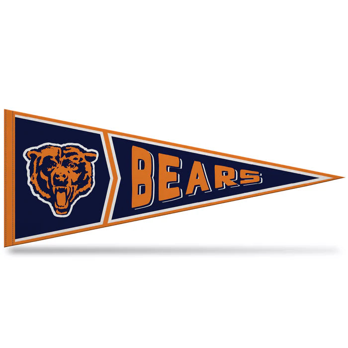 Chicago Bears Retro Soft Felt 12" x 30" Pennant by Rico