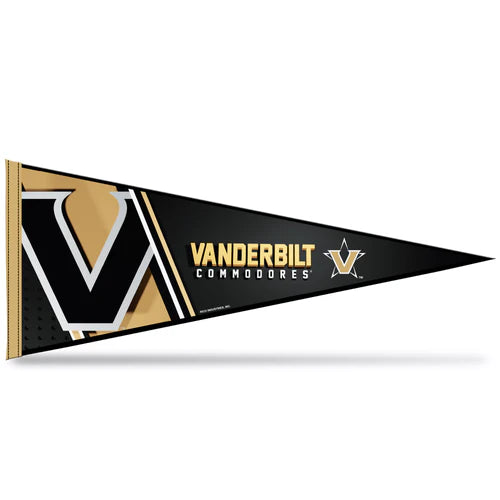 Vanderbilt Commodores 12" x 30" Soft Felt Pennant by Rico