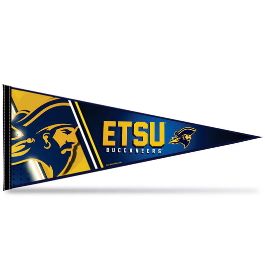 East Tennessee State {ETSU} Buccaneers Soft Felt 12" X 30" Pennant by Rico