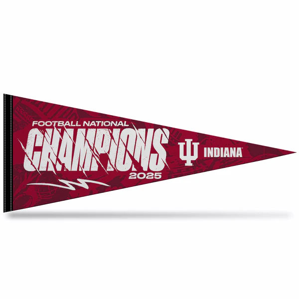 Indiana Hoosiers 2026 football national champions pennant soft felt officially licensed NCAA Rico