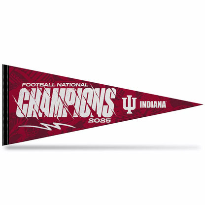 Indiana Hoosiers 2026 football national champions pennant soft felt officially licensed NCAA Rico