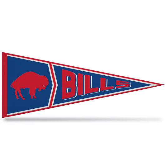 Buffalo Bills 12" x 30" Retro Design Soft Felt Pennant by Rico
