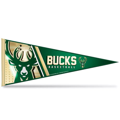 Milwaukee Bucks 12" x 30" Soft Felt Pennant by Rico