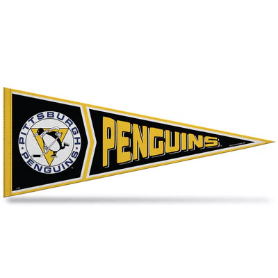 Pittsburgh Penguins 12" x 30" Retro Design Soft Felt Pennant by Rico