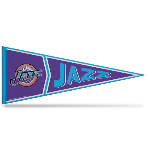Utah Jazz 12" x 30" Soft Felt Retro Design Pennant by Rico