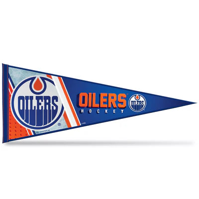 Edmonton Oilers Soft Felt 12" X 30" Pennant by Rico